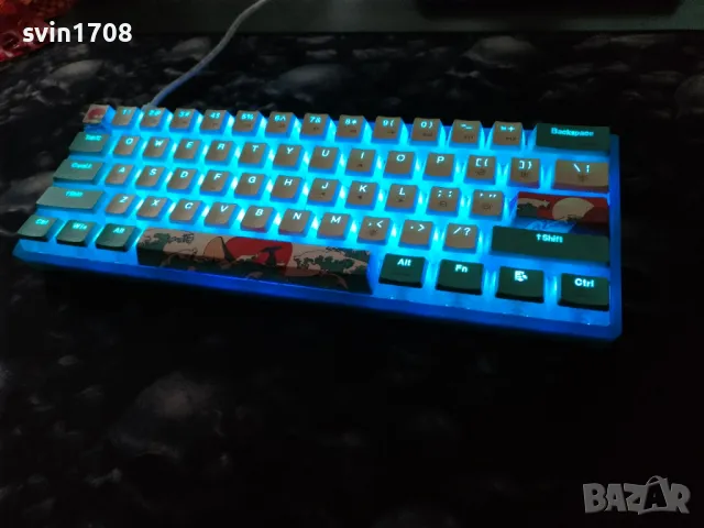 Нова механична клавиатура 60%, снимка 8 - Клавиатури и мишки - 47726966