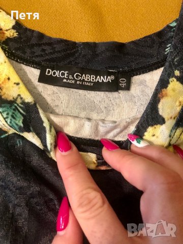 Dolce and Gabbana Дамска къса дамска рокля, снимка 2 - Рокли - 37620032
