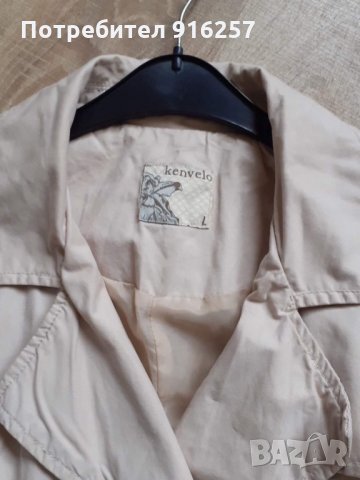 Тренч -L, снимка 2 - Палта, манта - 29874951