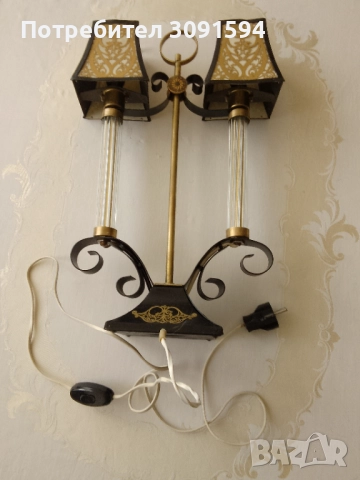  лампа  в  стил Арт Деко, около 50-те години на миналия век, Русия , снимка 13 - Настолни лампи - 51852069