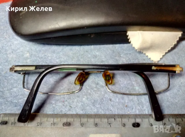 СТАРИ ЕЛЕГАНТНИ ХЕЛИОМАТИК ДИОПТРИЧНИ ОЧИЛА с МАРКОВА ИТАЛИАНСКА КЪРПИЧКА и ВИНТИДЖ КАЛЪФ 41528, снимка 6 - Други ценни предмети - 47528189