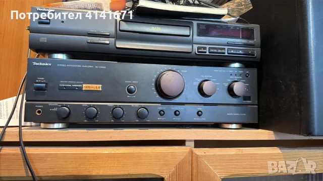 Продавам сет Technics с тонколони Grunding