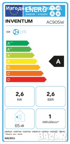 Климатик AC905W, снимка 10 - Климатици - 40618058