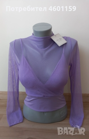 Луксозна дамска блуза , снимка 9 - Блузи с дълъг ръкав и пуловери - 52693600