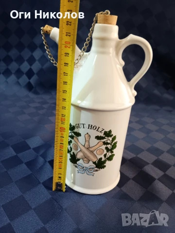 Порцеланова кана за вино, снимка 4 - Антикварни и старинни предмети - 50919357