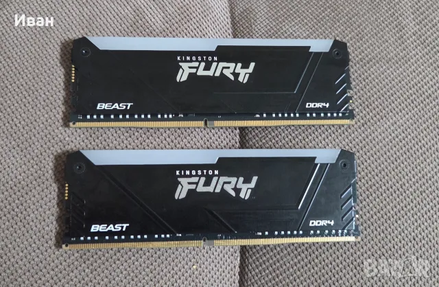 16GB RGB Kingston Fury Beast 3600mhz CL17