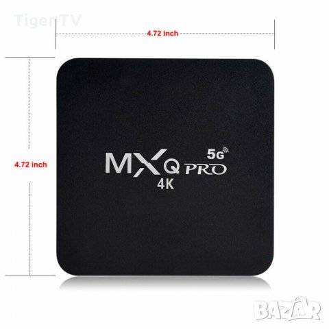 Android TV Box MXQ PRO 5G 4K /Android 10/ Dual WiFi / Гаранция 1г , снимка 4 - Плейъри, домашно кино, прожектори - 30554229