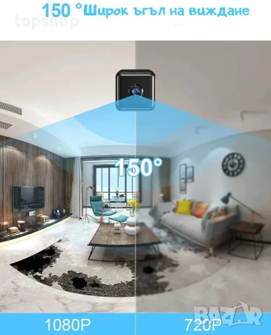 НОВО! WiFi Мини шпионска камера кубче - скрита камера, снимка 10 - Комплекти за видеонаблюдение - 50554950
