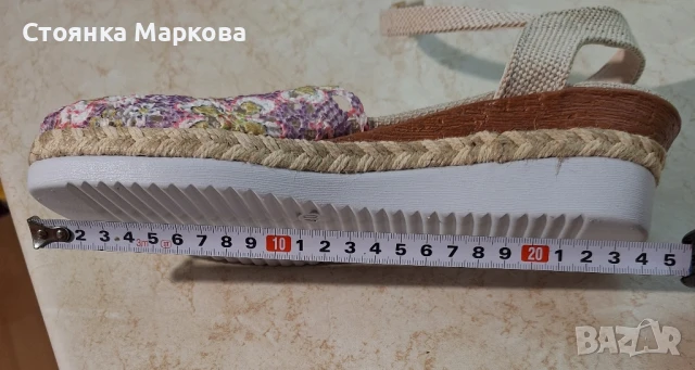 Нови обувки-плат дантела, снимка 6 - Дамски ежедневни обувки - 49832239