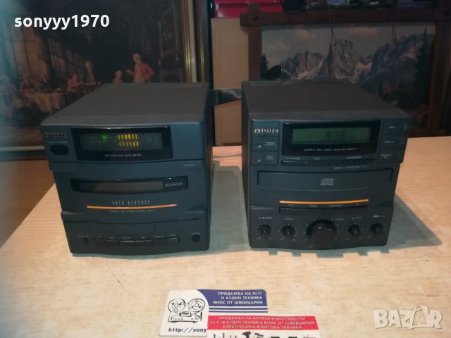 aiwa cd/reverse deck/tuner/ampli-made in japan 1001212120, снимка 9 - Ресийвъри, усилватели, смесителни пултове - 31378150