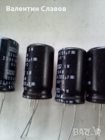 Електролитни кондензатори, снимка 4 - Друга електроника - 31233125