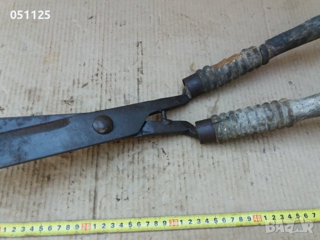отлична стара стоманизирана ножица за рязане на храсти огромна, снимка 4 - Селскостопанска техника - 37273365