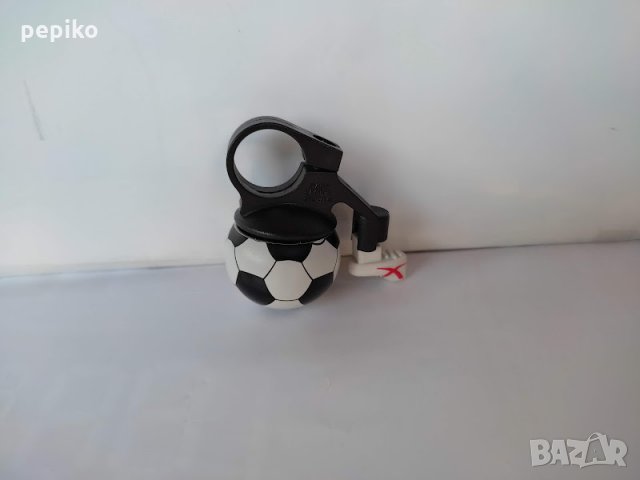 Продавам колела внос от Германия Звънец за велосипед FUTBOLL топка, снимка 3 - Аксесоари за велосипеди - 33820097