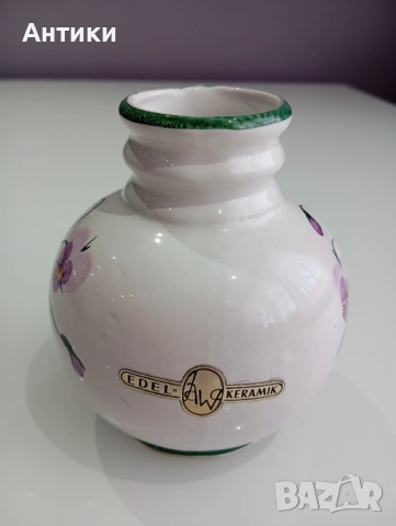 Стара керамична кана ръчно изработена , снимка 2 - Други - 52625396