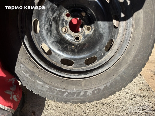 зимни гуми с джанти 5х100, снимка 7 - Гуми и джанти - 56315296