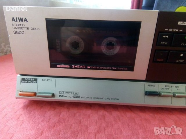 AIWA AD-3800 Cassette Deck, снимка 7 - Декове - 35660891