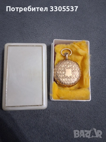 Античен швейцарски джобен часовник от 14К злато края на XIX век, снимка 2 - Дамски - 53349643