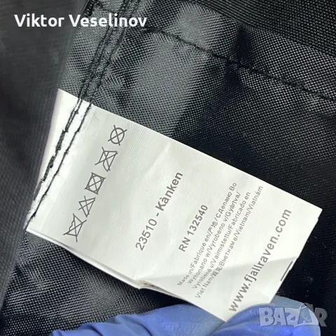 Оригинална Раница Fjallraven Kanken Черна, снимка 6 - Раници - 56184913