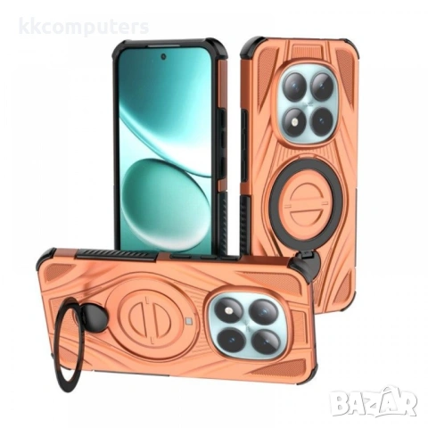 Защитен калъф WANLONFENG XH за Xiaomi Redmi Note 15 Pro+ 5G / Poco M8 Pro 5G със Стойка - PC+TPU, Вк, снимка 3 - Калъфи, кейсове - 53285648