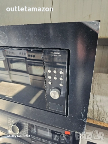 Микровълнова фурна за вграждане с грил Cecotec GrandHeat 2000 build-in-black, снимка 3 - Микровълнови - 53158975