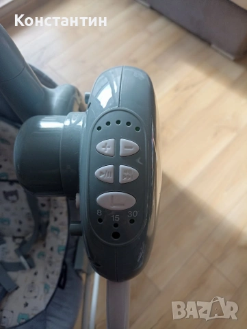 Lorelli - Електрическа бебешка люлка до 9 кг Tango, снимка 5 - Други - 53194550