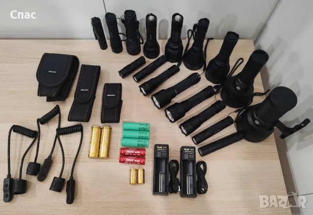 Далекобоен ловен фенер Convoy M21A, снимка 3 - Екипировка - 50426819