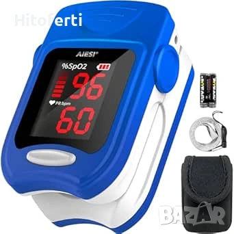 Професионален сертифициран пулсов оксиметър за пръсти AIESI с A1