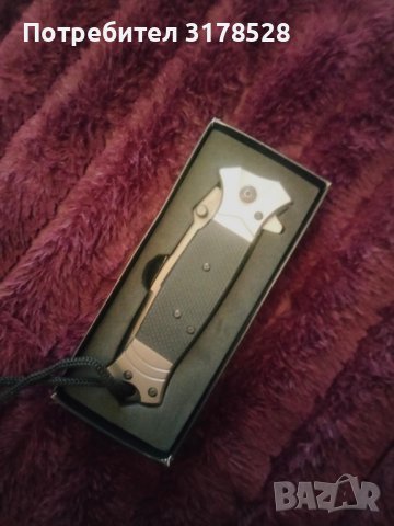 Масивен полуавтоматичен нож, снимка 7 - Ножове - 39630381