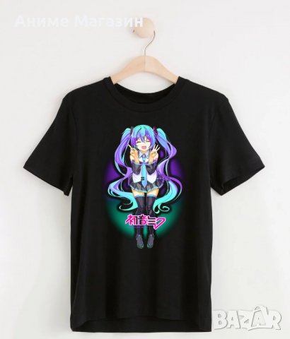 Anime Тениска Hatsune Miku