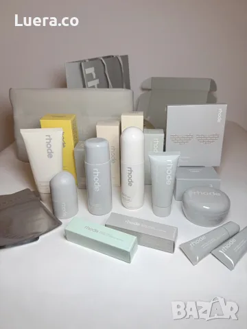 Rhode skincare оригинална козметика - Glazing Milk Mist Fluid, Barrier крем , Cleanser гел, серум, снимка 9 - Козметика за лице - 56139063