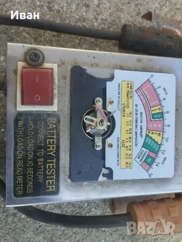 Тестер за акумулатори , снимка 2 - Аксесоари и консумативи - 49880776