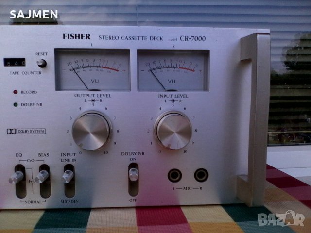FISHER CR-7000 CASSETTE ДЕК, снимка 4 - Декове - 29200257
