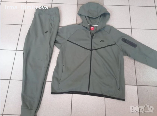 Мъжки памучен спортен комплект NIKE 3/4XL