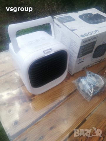 Silver crest Mini Air Cooler, снимка 5 - Овлажнители и пречистватели за въздух - 40046544