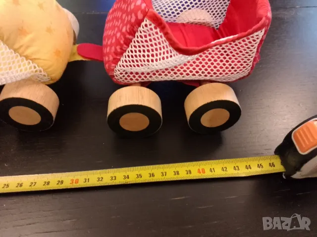 Влакче, текстил и дърво, снимка 2 - Влакчета, самолети, хеликоптери - 48339158