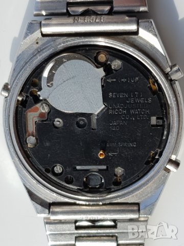 Рядък модел електронен часовник RICOH, снимка 4 - Мъжки - 30327732