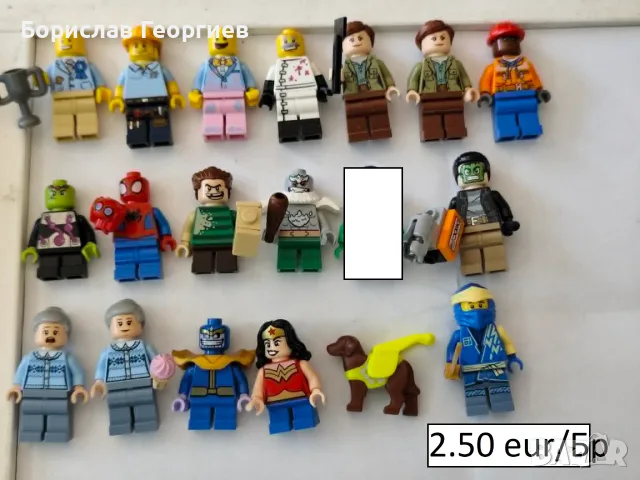Оригинални лего минифигурки lego star wars /ninjago/ и други
