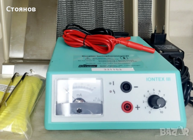 Германско устройство за йонофореза Kimetec IONTEX 3, снимка 2 - Други - 54365187