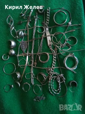 100 грама сребърни накити за поправка за реставрация за части или материал 50660, снимка 9 - Колиета, медальони, синджири - 50243043