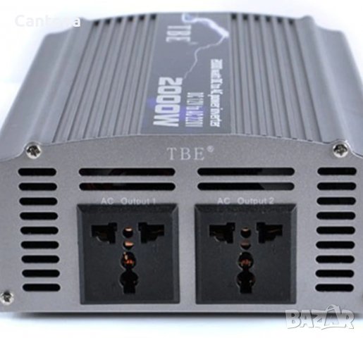 Висококачeствен инвертор за камион, автобус TBE 24 V-220V, 2000W, снимка 3 - Аксесоари и консумативи - 36945354