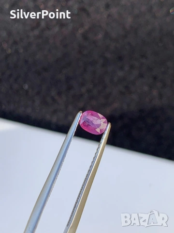 Сапфир розов от Кашмир не нагряван , снимка 2 - Други - 54274701