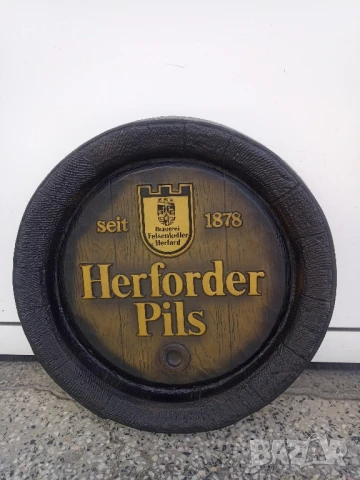 Стара Немска Реклама на БИРА Внос от Германия 