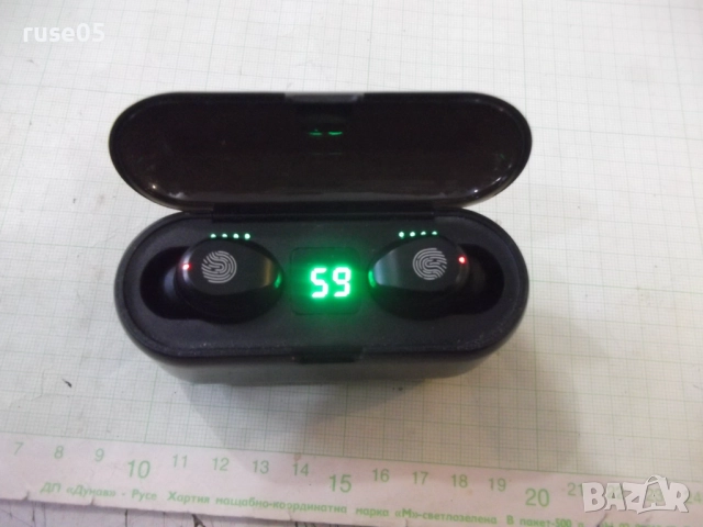 Слушалки блутут "F9" работещи