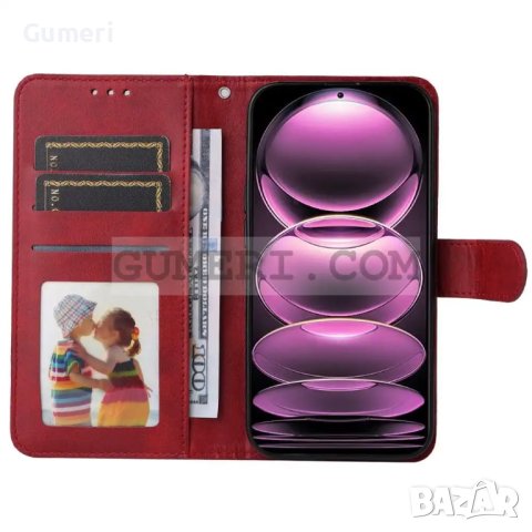 Тефтер "Wallet" за Xiaomi Poco X5 Pro, снимка 6 - Калъфи, кейсове - 40809029