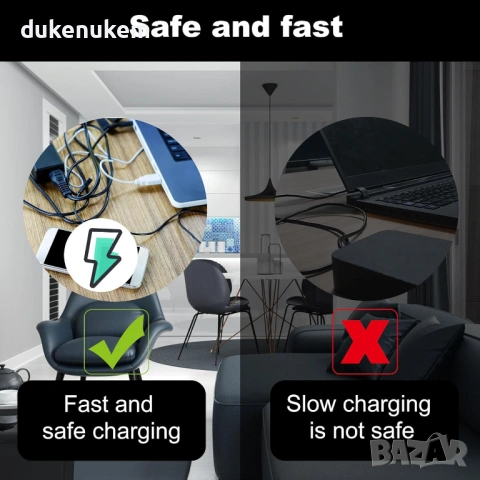 65W зарядно за лаптоп Lenovo – 20V 3.25A, конектор 4.0×1.7 мм, снимка 6 - Лаптоп аксесоари - 53162492