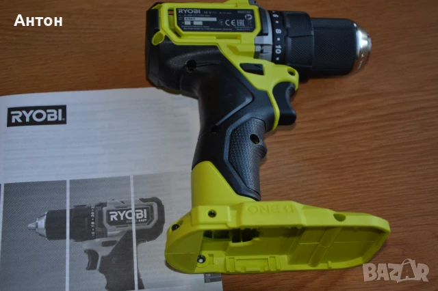 Нов безчетков винтоверт Ryobi RDD18C, снимка 5 - Винтоверти - 48002924