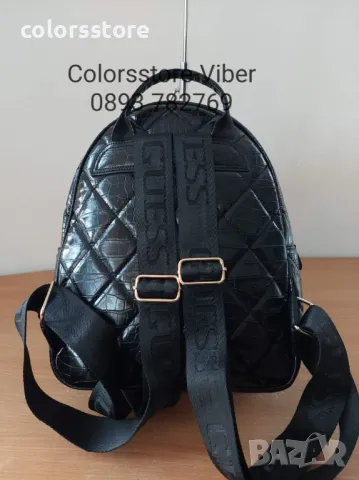 Черна раница Guess SG52, снимка 4 - Раници - 38264022