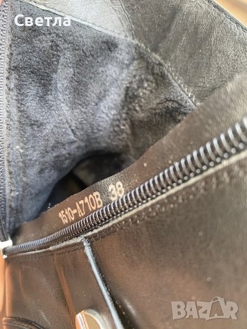 Боти Фабиано естествена кожа, снимка 5 - Дамски боти - 42023714