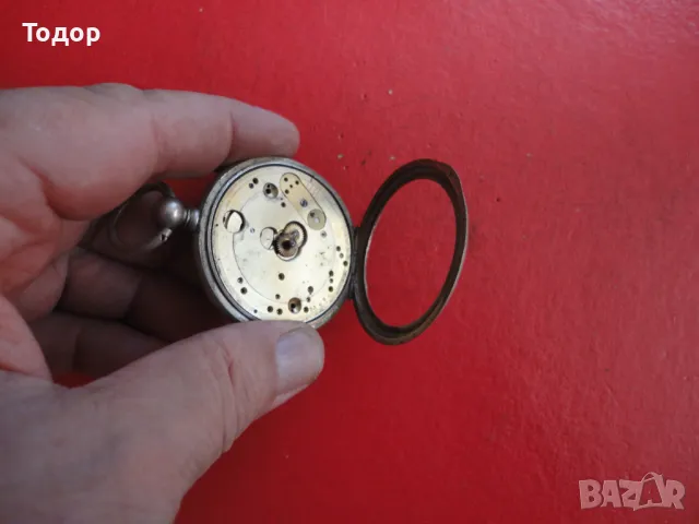 Старинен джобен часовник 19 век , снимка 9 - Мъжки - 47480616