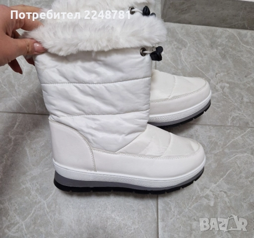 Бели апрески , снимка 2 - Дамски апрески - 51933593